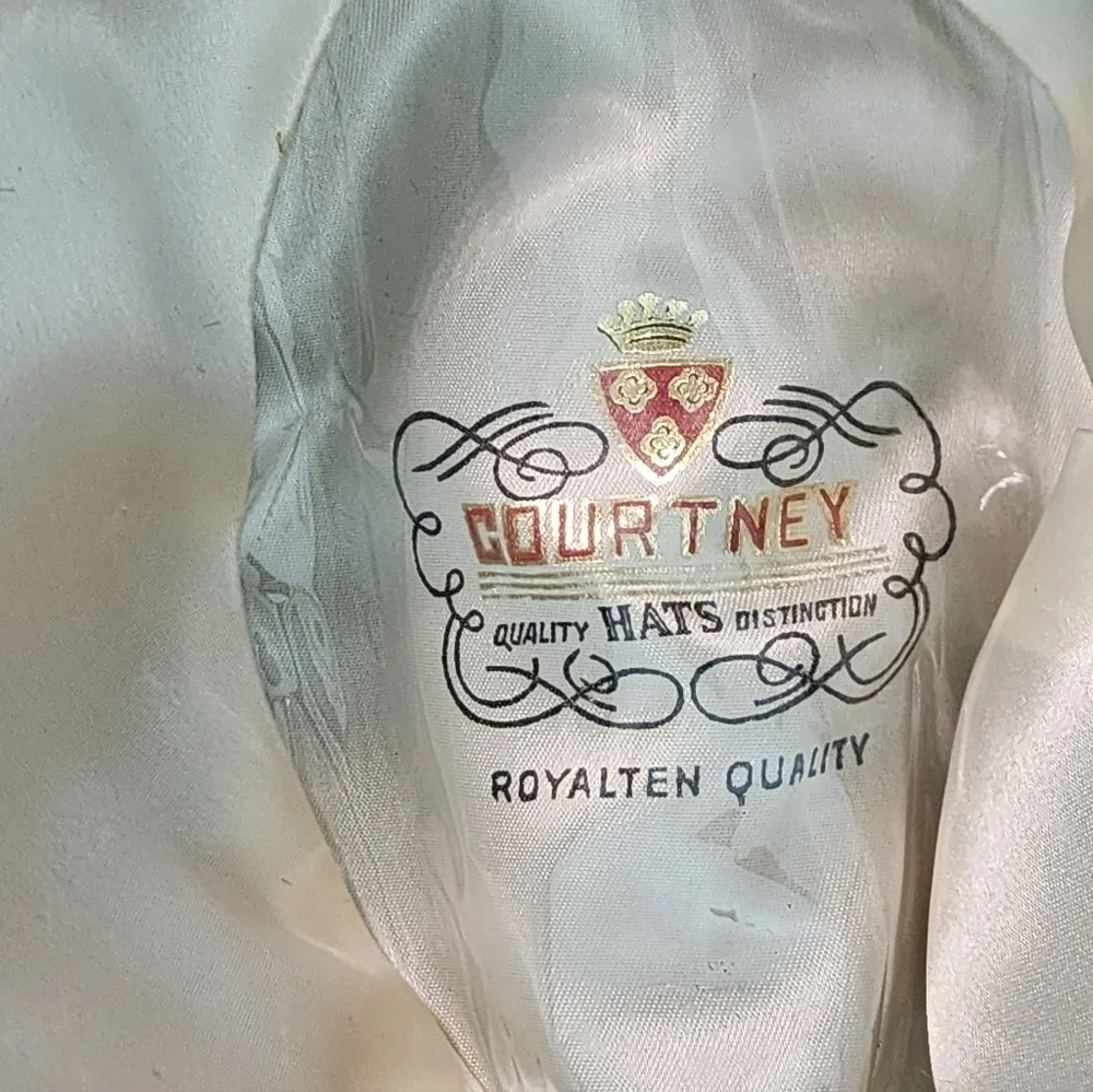 Vintage Courtney Harry Levinson Controlled Brim Dupont Fedora